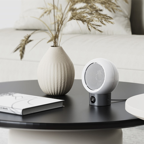Sanhuo Creative Planet Heater Home Mini Electric Heater Hot Air Fan Desktop Small Heater Intelligent Temperature Control