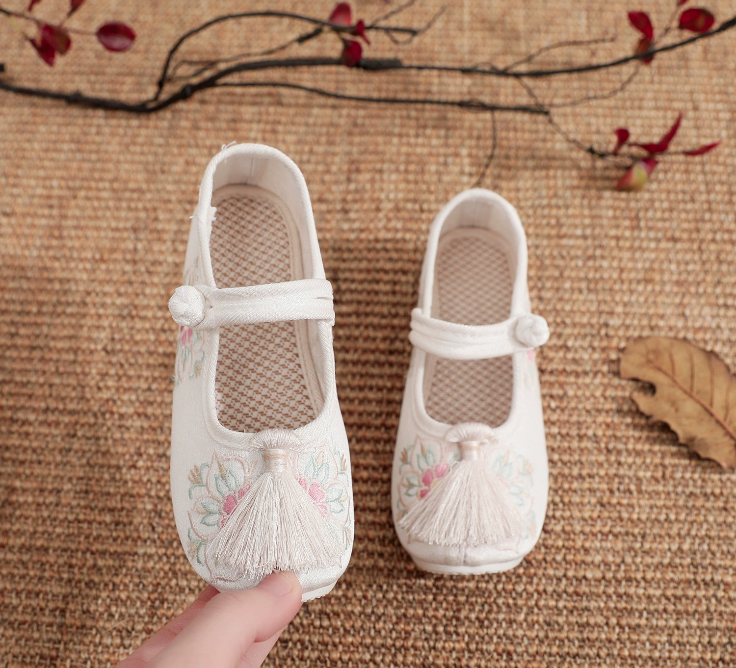 Ethnic footwear, children's Hanfu for princess, ethnic style