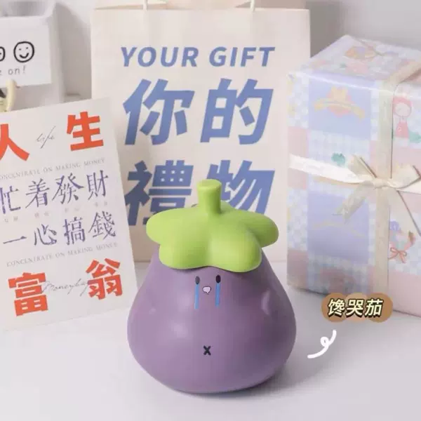 Greedy Little Eggplant - Frosted