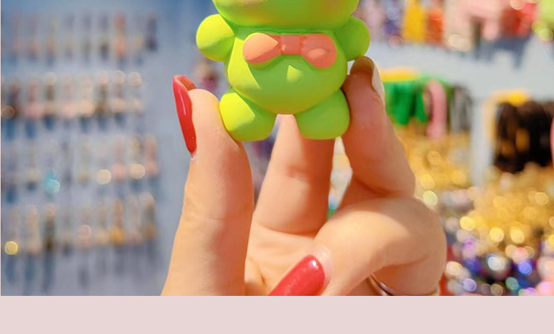 35g Weight Bag Pendant, Keychain Classification 1 Piece Quantity Casual, Street Occasion Resin Material Animal Pattern Unisex Gender Cartoon Style, Cute Style 1 Piece Cartoon Style Cute Animal Resin Unisex Bag Pendant Keychain 18