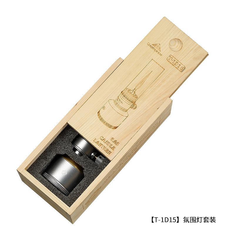 Koman CAMPINGMOONAmbient Candle Light Set Comes With Inflatable Aluminum Can Camping Barbecue Ambient Light