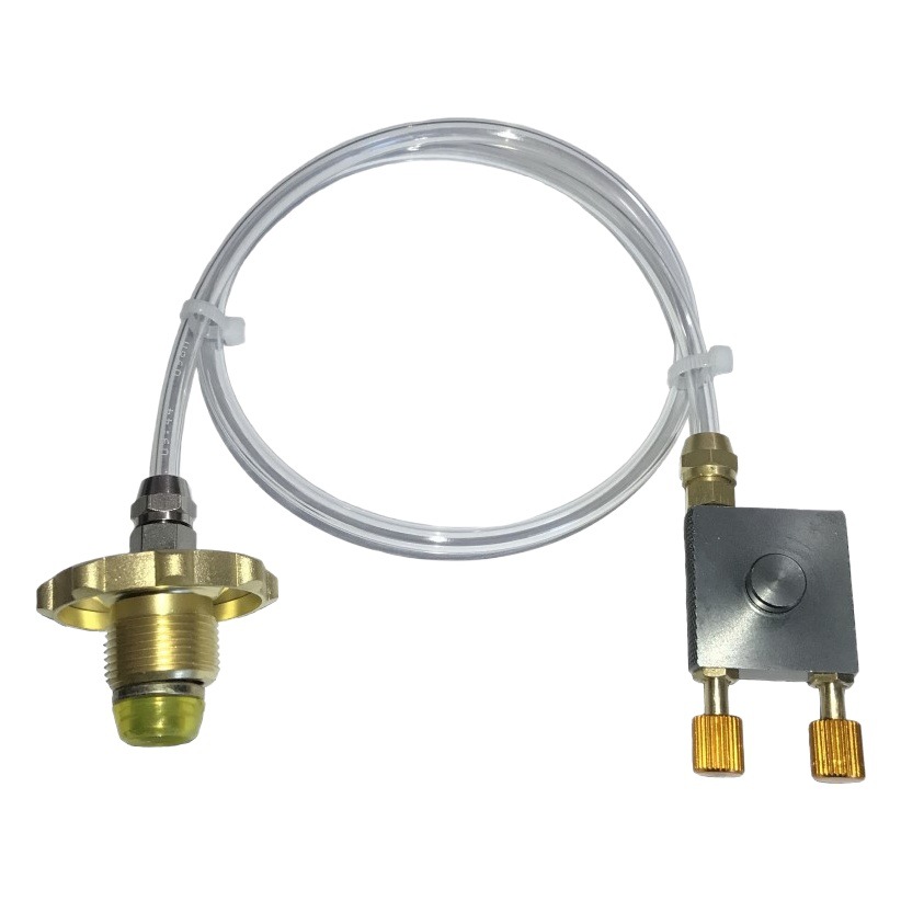 Tipo de tarjeta horno tanque de gas adaptador inflable tipo tarjeta tanque de gas cabeza de conversión de gas licuado conducto de aire tipo tarjeta horno tanque de gas inflable