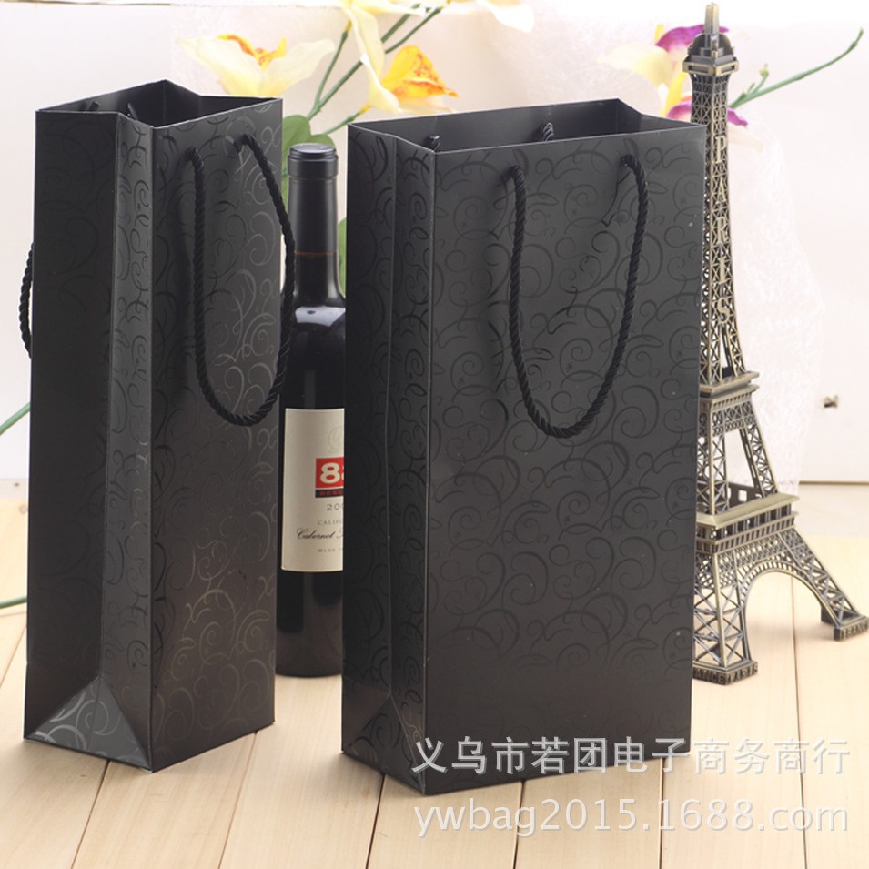 手提礼品酒袋橄榄油包装袋 葡萄酒包装袋 保温杯纪念品中秋礼品袋