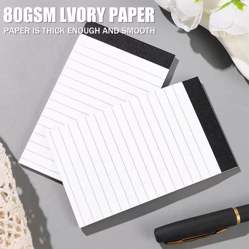 A7可撕便笺纸易撕便签本大号记事本纸本草稿本横线空白日计划本子