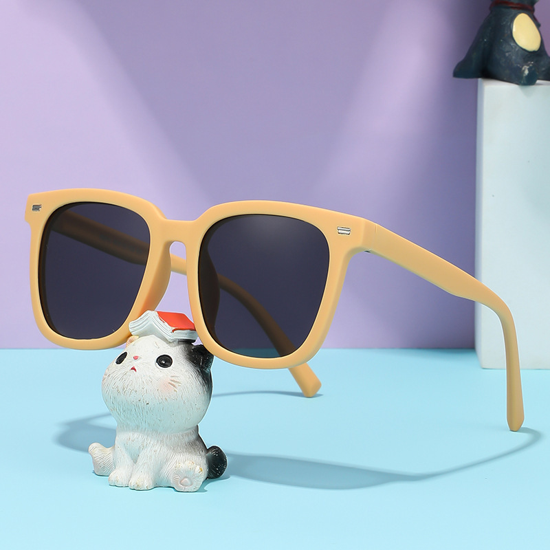 Protección solar lindas gafas de sol polarizadas gafas de sol de moda para niños gafas de sol para niños gafas de sol para niños