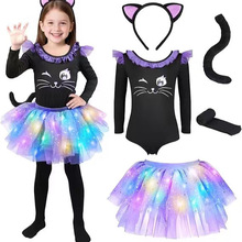 ��ʥ�ڶ�ͯ��װcosplay��ͯ�ݳ�����ͯ����ȹ��Ƥ��èŮ֧�ֶ���
