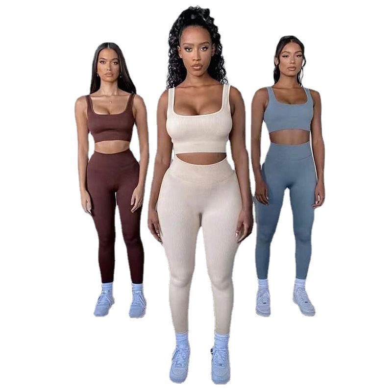 Chaleco deportivo elástico de estilo europeo y americano, cuidadosamente seleccionado, para yoga, para mujer, talla grande, con un hermoso diseño en la espalda, conjunto deportivo para fitness y yoga.