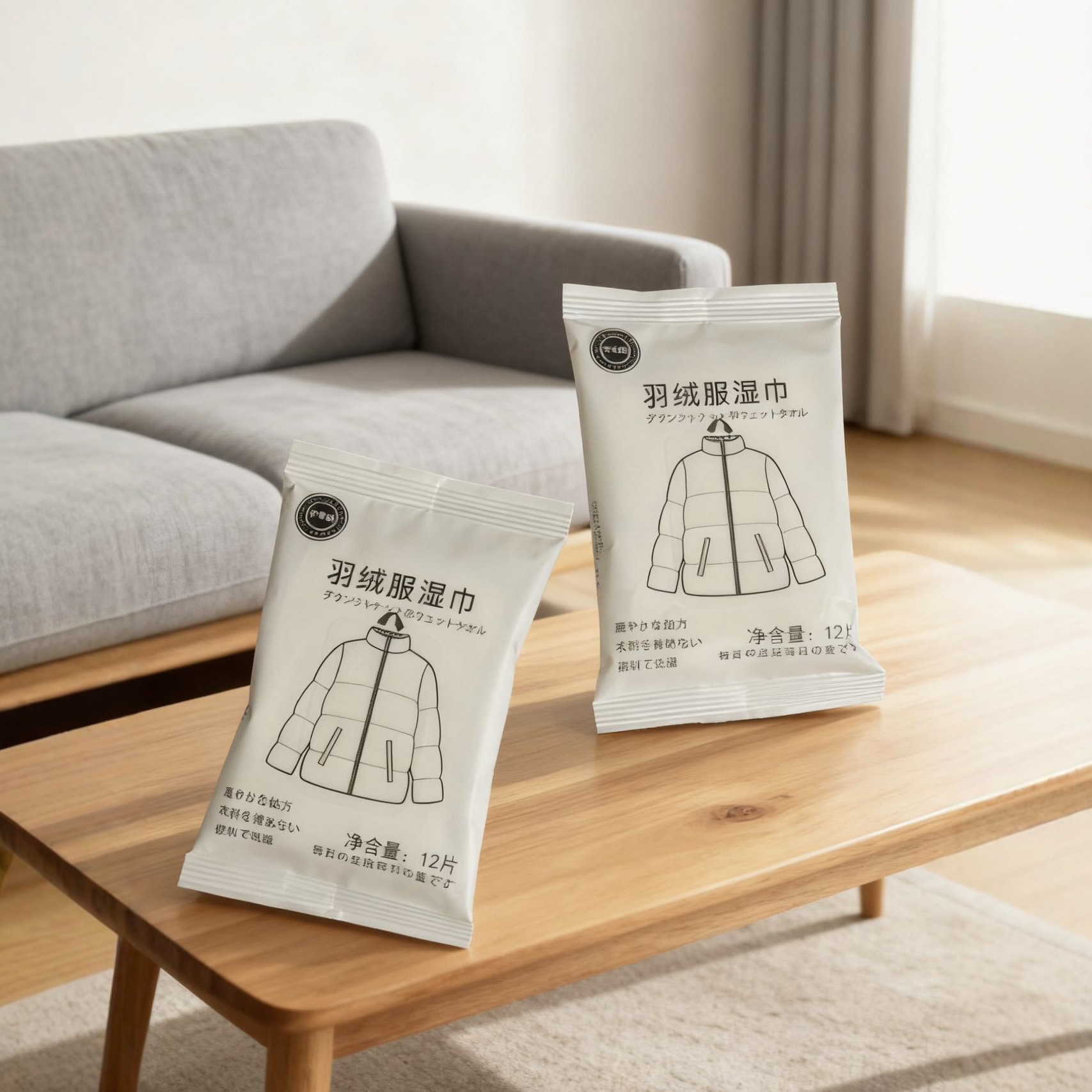 Li Shifu down Jacket Wet Wipes Household Clothing Stain Removal Cleaning No-Wash Dry Cleaning Oil Stain Wiping Portable Wet Wipes