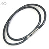 Black necklace cord, pendant, woven strap, emerald jewelry suitable for men and women, wholesale