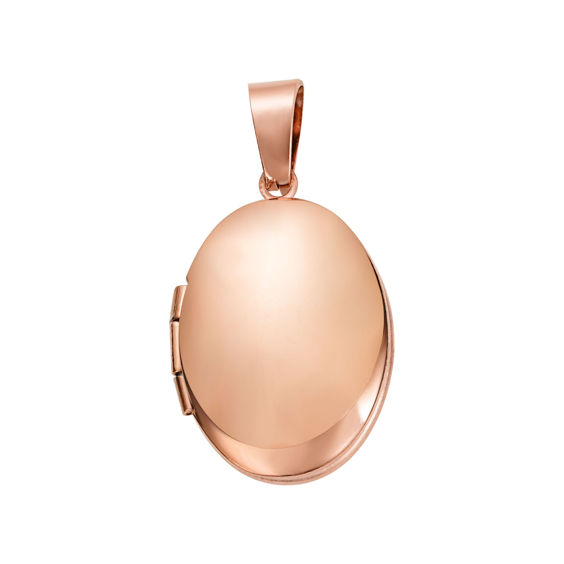 Colgante de oro rosa F (grande 33.4X24mm)