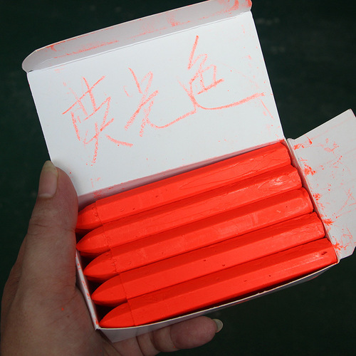 Marking crayon fluorescent marking pen sensor wood marker rough large character mark pen red large crayon