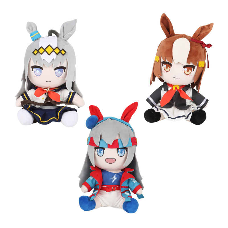 跨境新品Uma Musume - Pretty Derby赛马娘游戏周边毛绒公仔玩偶|undefined