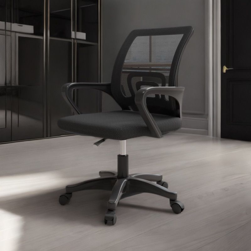 블랙 프레임 블랙 메쉬 라텍스 스타일