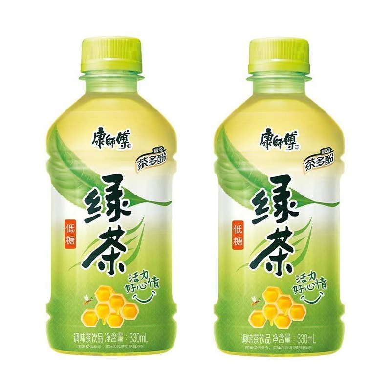康师傅饮料330ml*2瓶多口味冰红茶绿茶酸梅汤冰糖雪梨|undefined