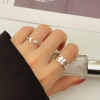 Accessory, silver ring, Aliexpress, European style, gold and silver