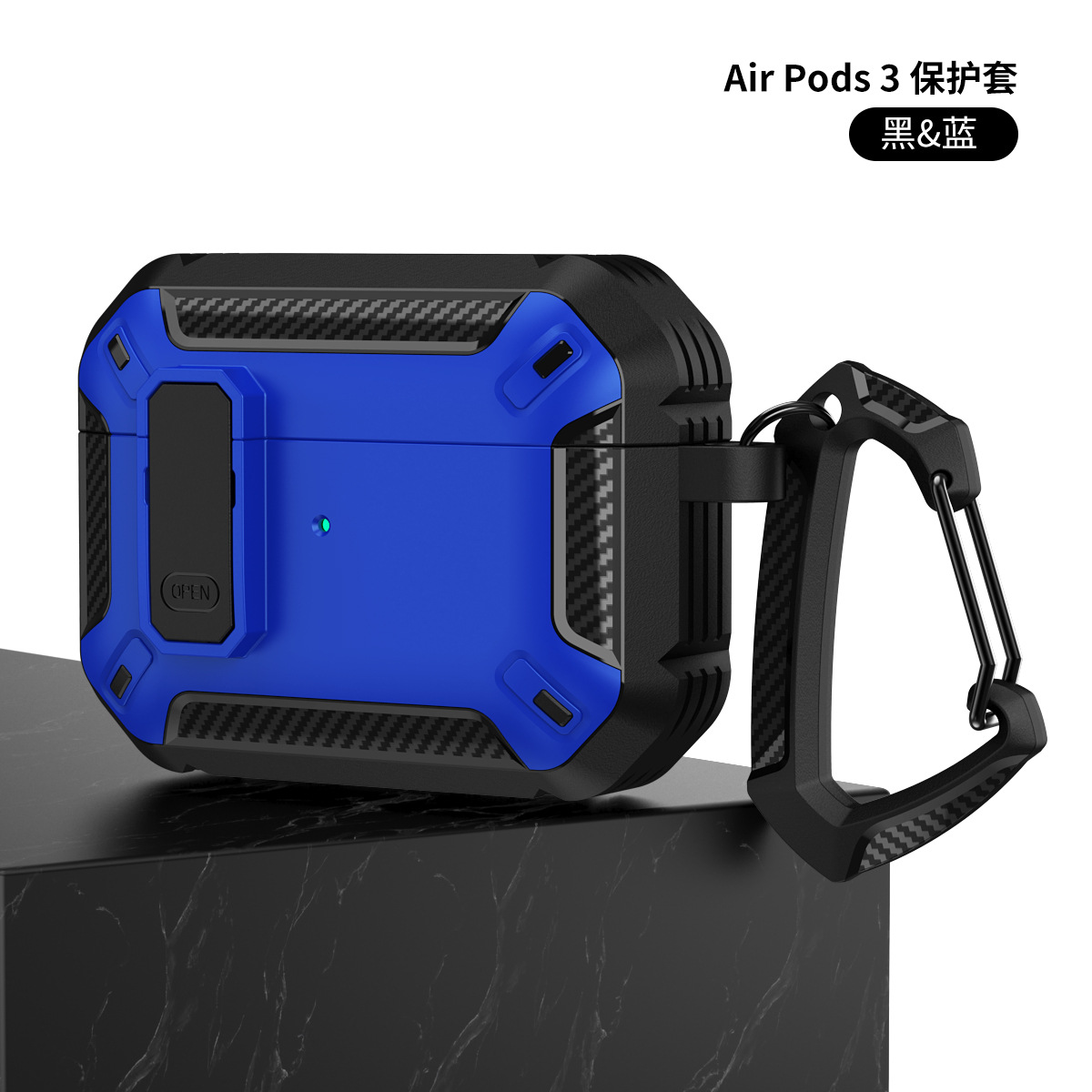 Nuevo modelo de funda protectora para Airpods Pro 3, funda protectora para auriculares Apple de 4.ª generación, funda para auriculares Airpods 4 con interruptor