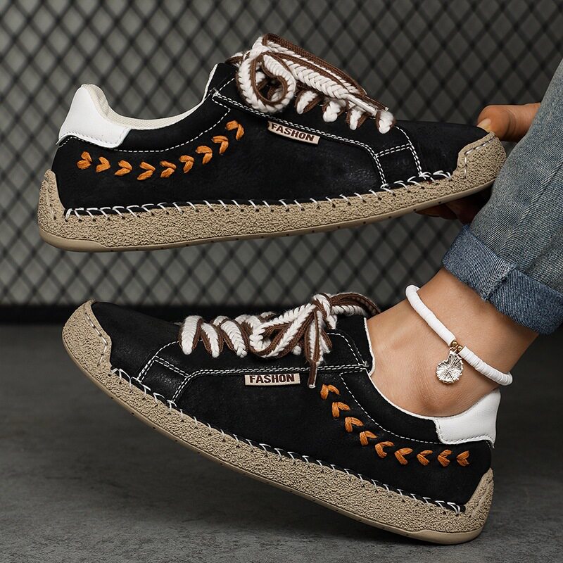Giày vải canvas unisex cổ thấp đế bằng mũi tròn, phong cách retro thoáng khí chống trượt — 9013 màu vàng, 9013 màu xanh dương, 9013 màu xanh lá cây, 9013 màu đen chi tiết 22