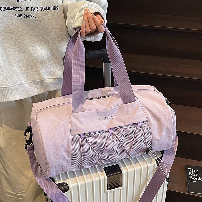 Bolsa de ejercicios para damas nueva separación seca y húmeda al aire libre bolsa de viaje de almacenamiento de gran capacidad bolsa de ejercicios deportivos mochila image 3