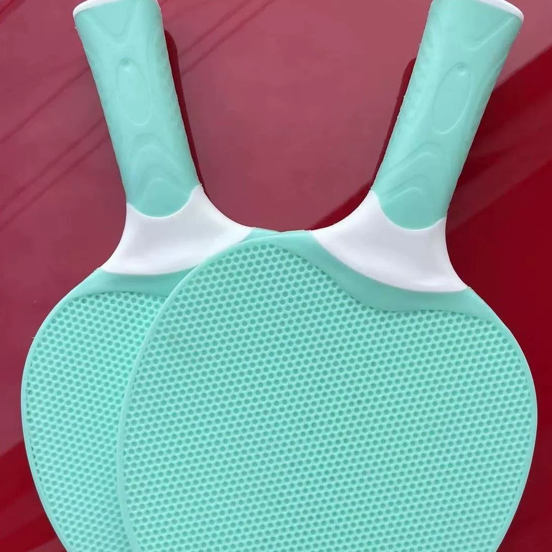 Rubber plastic wear-resistant Olympic racket for table tennis for beginners for elementary school students