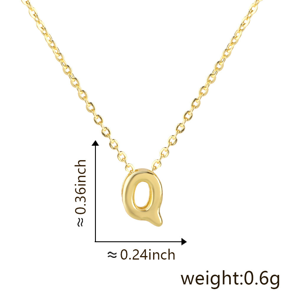 2g Weight Pendant Jewelry Making Type 5.5*8.4mm Jewelry Making Size DIY Jewelry Accessories Classification 1 Piece Quantity Copper Material Letter Pattern All Seasons Season Polished Finish Plating Design Simple Style, Classic Style Style 1 Piece 5.5*8.4mm Copper Letter Polished Pendant DIY Jewelry Accessories 19