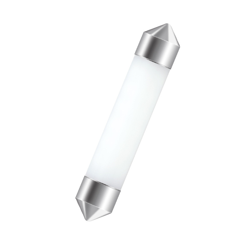 Venta directa Luz de techo LED Luz de lectura decodificadora Luz de matrícula Doble punta-3014 Luz pequeña para automóvil Luz de lectura de alto brillo CSP