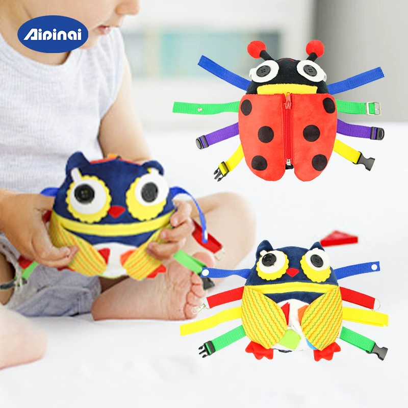 Развивающая игрушка Aipinqi: сова и жук