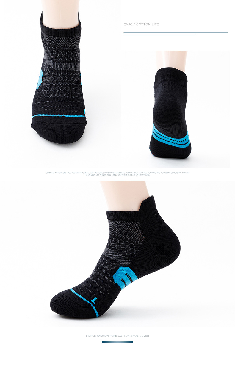 Unisex Simple Style Geometric Nylon Jacquard Socks display picture 1