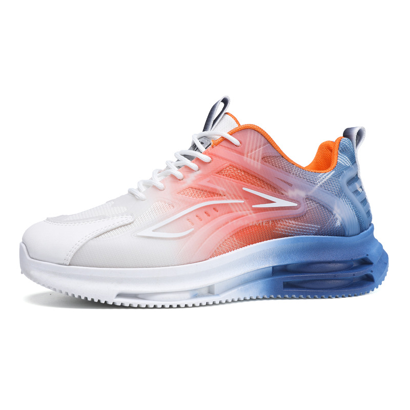 Zapatos para correr coloridos, moda, zapatos deportivos para hombres jóvenes de todo fósforo, zapatos casuales para estudiantes cómodos al por mayor