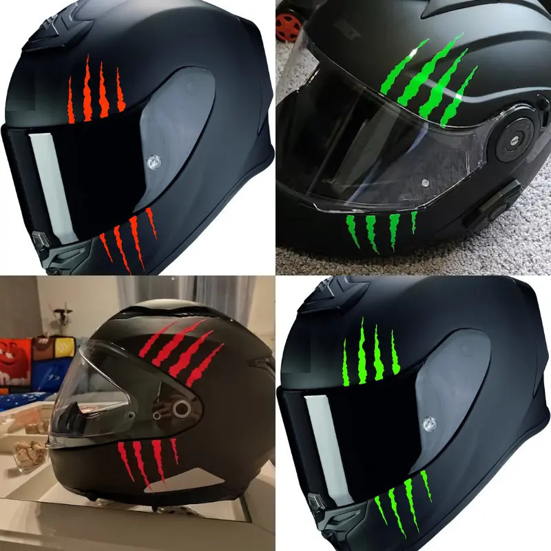 Monster Tearing Claws Car Stickers Motorcycle Helmet Stickers Car Stickers Electric Vehicle Stickers Decorative Modification Stickers Cross-Border Trade