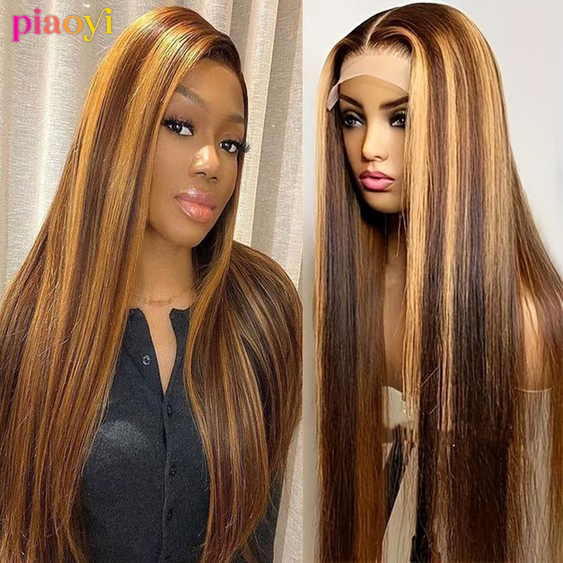 AliExpress Amazon P427 13x 4 HD lace wig human hair HD front lace straight human hair