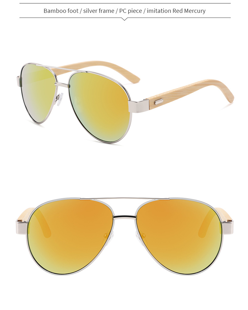 Bamboo sunglasses 12