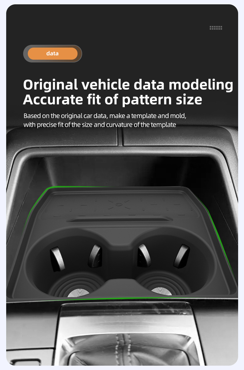 Suitable for 26 models of Mazda CX-5 central console cup holder, CX5 silicone protective anti-slip mat, car-specific modification accessories