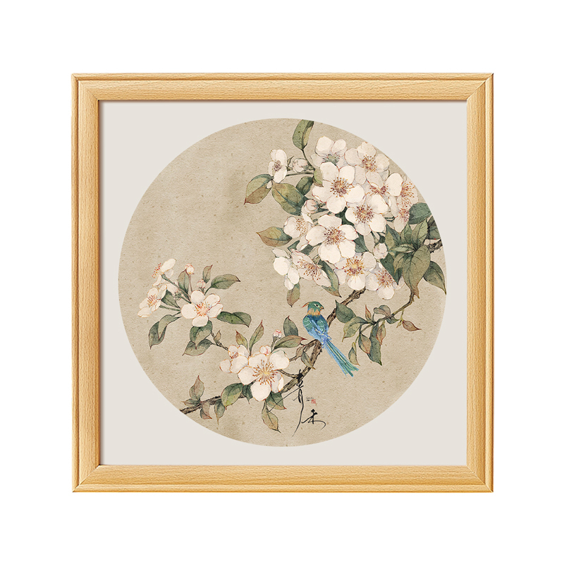 Chinese traditional painting frame square photo frame 38 cross stitch 50 outer frame photo frame square bucket frame calligraphy and painting square frame