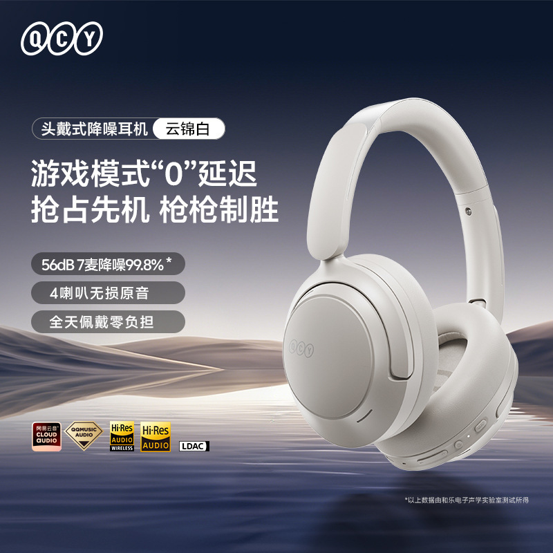 Qcy H3S Head-Mounted Noise Reduction Bluetooth Headset Qcy H3S Head-Mounted Noise Reduction Bluetooth Headset
