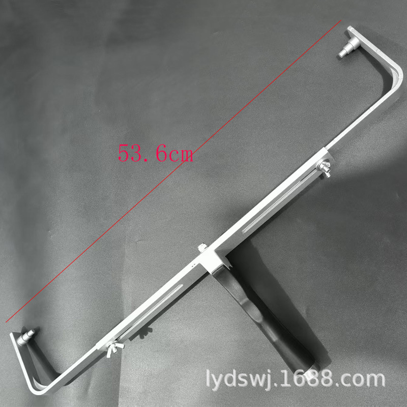 Venta directa de fábrica, brocha de pintura de exportación, rodillo de pintura de microfibra de poliéster con soporte retráctil de aleación de aluminio de 18 pulgadas