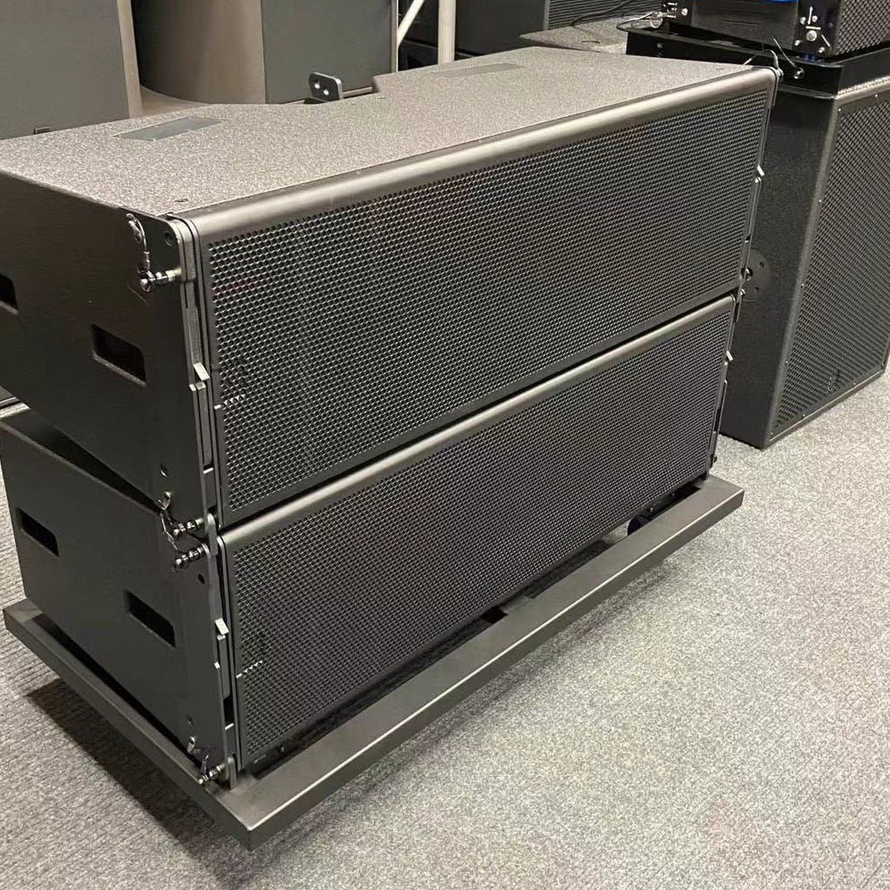 WPL Altavoz profesional al aire libre concierto Festival de Música altavoz de matriz de línea de ingeniería al aire libre de tres frecuencias doble altavoz de 12 pulgadas