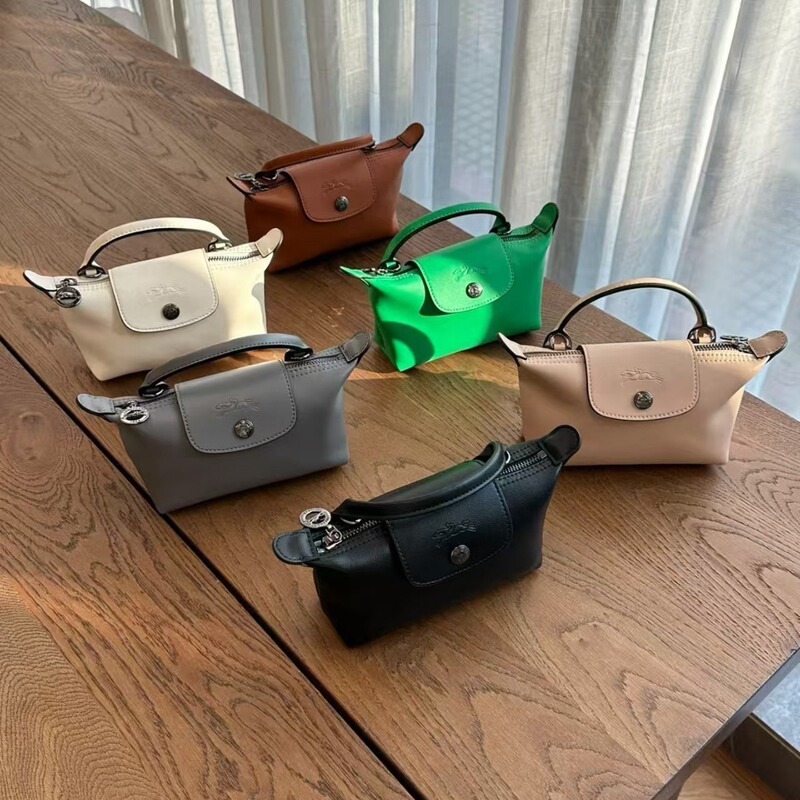 French Longxiang Mini Dumpling Bag Fashionable One-Shoulder Cross-Body Women's Bag Mini Satchel Cosmetic Bag