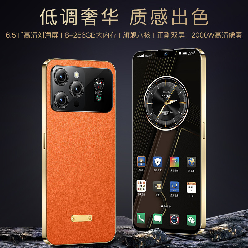 genuine goods Explosions X15 Pro Leather Double Screen Smart 5G Mobile Phone Full Netcom Business Shake Voice Fast Hand Live Generation genuine goods Explosions X15 Pro Leather Double Screen Smart 5G Mobile Phone Full Netcom Business Shake Voice Fast Hand Live Generation