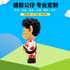 现模卡通人物公仔搪胶模型 PVC注塑手办摆件 搪胶玩偶公仔工厂