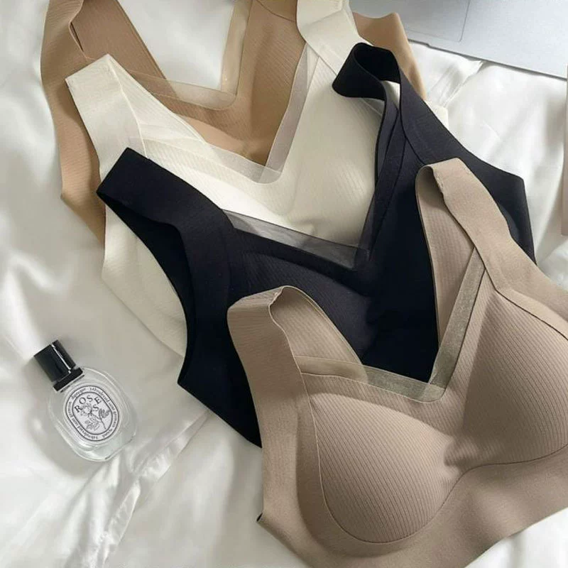 Underwear, push up bra, comfortable wireless bra, bra top