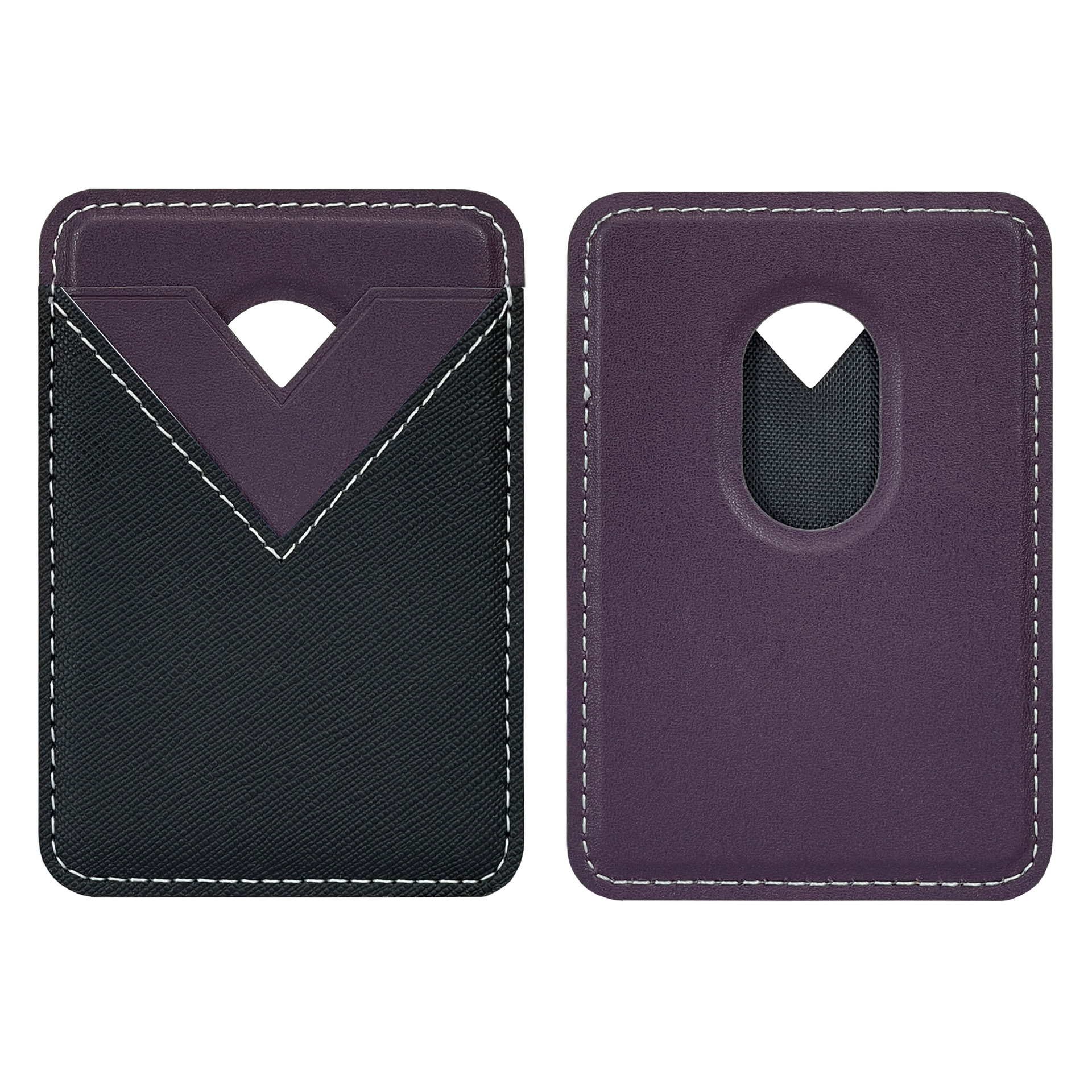 Suministro directo de fábrica Paquete de tarjetas magnéticas súper magnéticas, tarjetero, tarjetero, adecuado para teléfonos móviles de Apple, pegatinas traseras de cuero, venta caliente transfronteriza