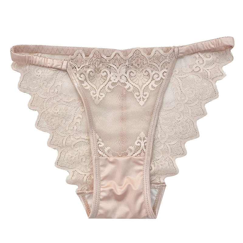  Lace underwear, sexy breathable trousers, comfortable pants, french style, thin strap