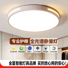 led吸顶灯客厅灯圆形卧室灯具简约现代书房餐厅灯房间厨房阳台灯