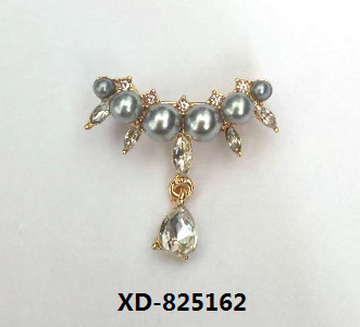 Broche de cristal de lujo europeo y americano para mujer, broche de flores de mano para decoración de bodas, traje._voghion.com