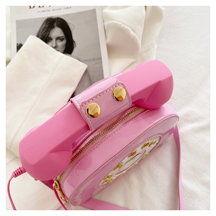 504g Weight Polyester Lining Material Zipper Closure Type Single Shoulder Strap Strap Type Circle Bag Bags Type Pu Leather Material Solid Color Pattern Vintage Style Style Round Shape Rose Red, White, Pink, Purple, Red, Yellow, Black Color Medium Size Medium Pu Leather Vintage Style Circle Bag 44