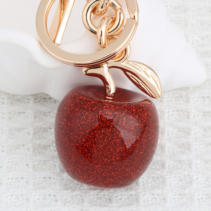 56g Weight Bag Charms Bag Accessories Type 1 Piece Quantity Holiday, Daily Occasion Resin Material Fruit Pattern Simple Style Style 1 Piece Resin Fruit Bag Charms 5