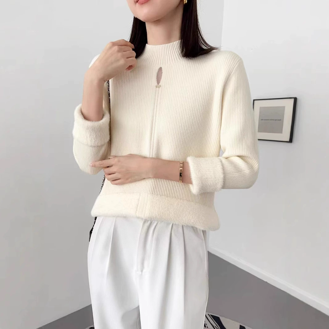 2024 Новый зимний новый женский холодный теплый свитер