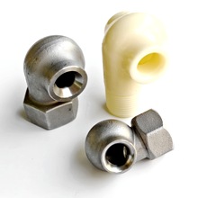 ABS防堵大流量喷咀环保脱硫除尘设备4分6分喷淋塔工业涡流喷嘴