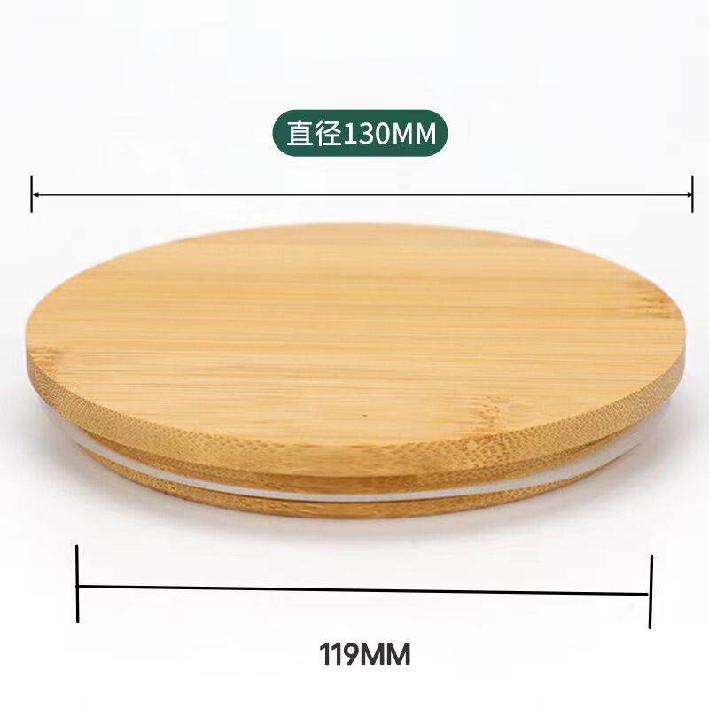 メーカー卸売キャンドルカップパインウッド竹蓋シリコンリングシール蓋手作りワックス容器キャンドルホルダーカップ蓋|undefined