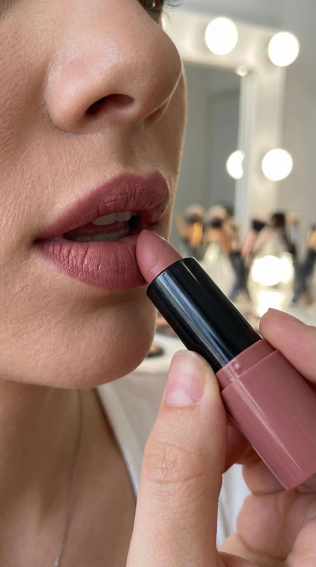 Set de pintalabios velvet matte y perfilador de labios estilo_voghion.com
